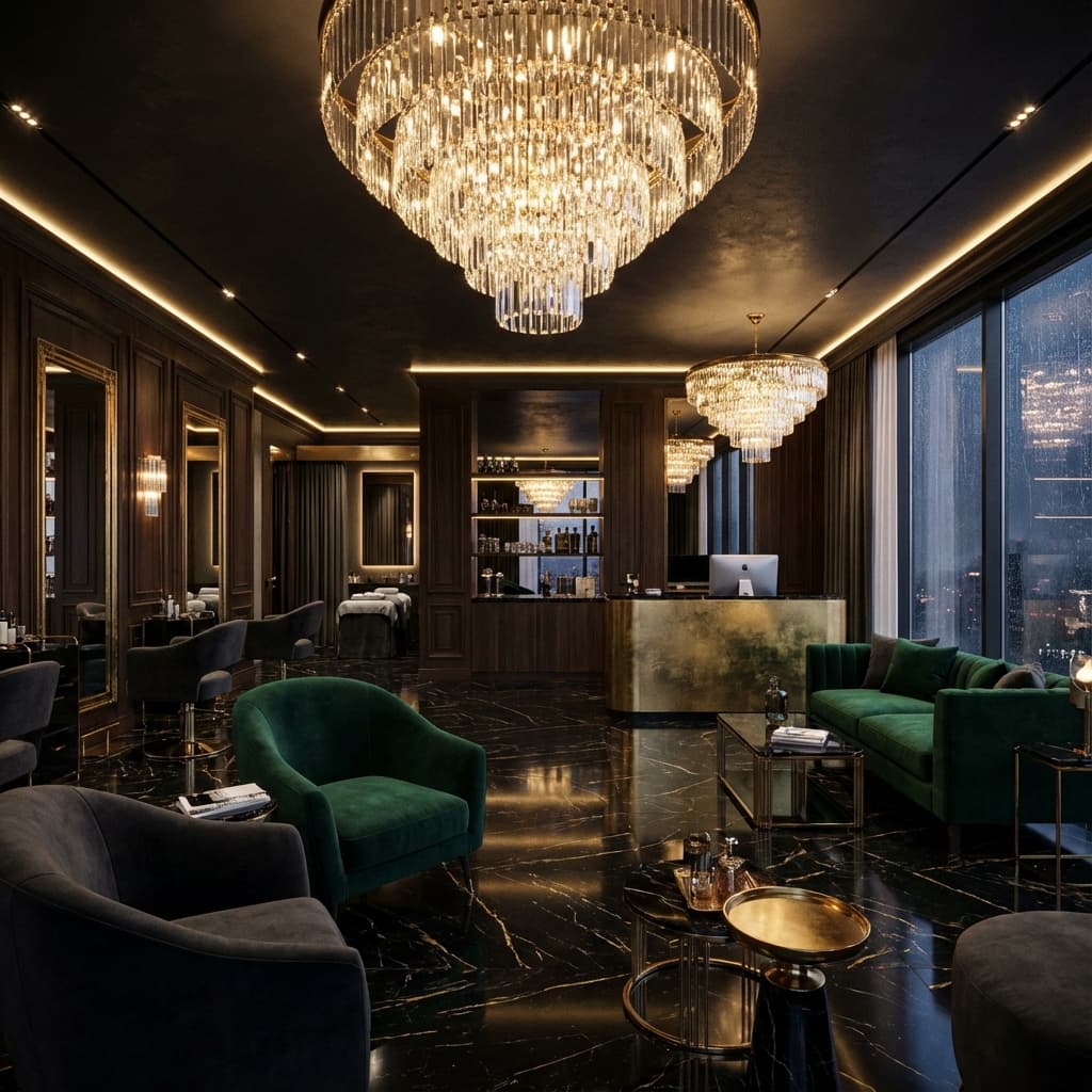 Luxury Salon Interior